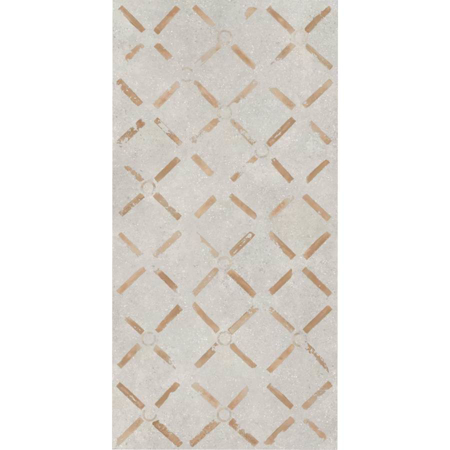 Muro Grey Decor Solid 2 cm 19.59"x39.19" Porcelain Tile