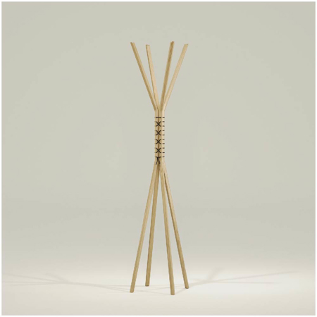 Cancan Coat Stand Oak