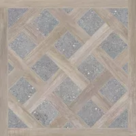 Intarsio Grey Natural 39.19"x39.19" Porcelain Tile