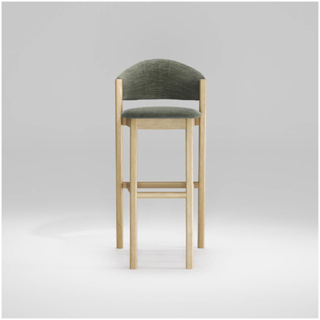 Caravela Bar Stool Oak 18.3" x 22.2" x 28.9"