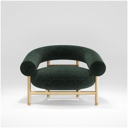 Loop Lounge Chair White Oak