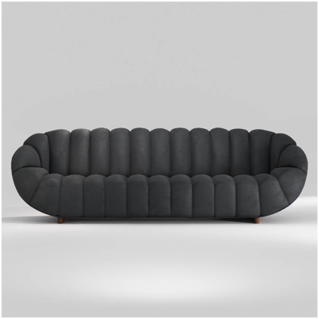 Rabelo Sofa Walnut 3 Seater