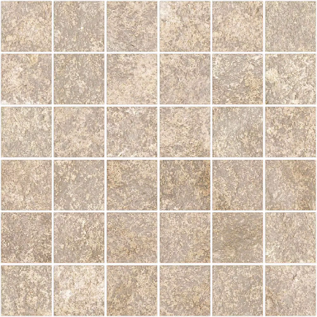 Covadonga Beige Natural Mosaic 11.71"x11.71" Porcelain Tile