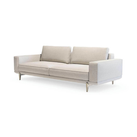Milton MI02 Sofa 2 Seaters Large Seat Leather Premium