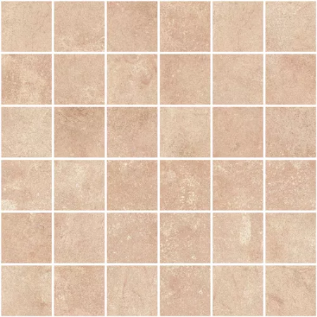 Argilla Ochre Natural Mosaic 11.71"x11.71" Porcelain Tile