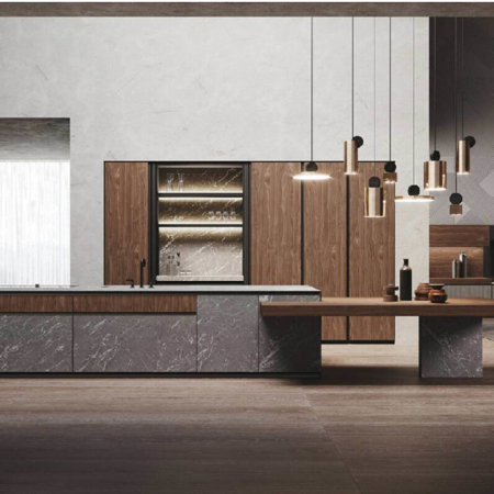 Minimalist Italian Kitchen Design Avola