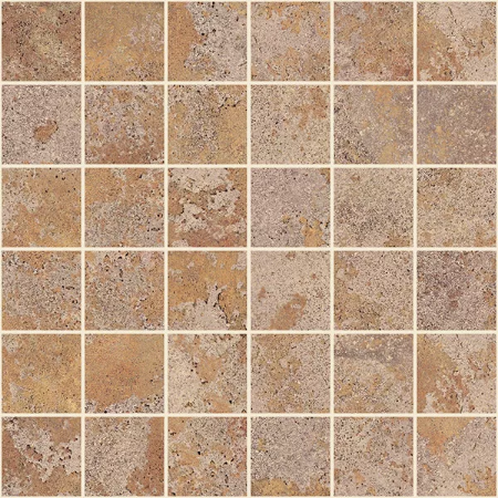 Sullivan Red Natural Mosaic 11.71"x11.71" Porcelain Tile