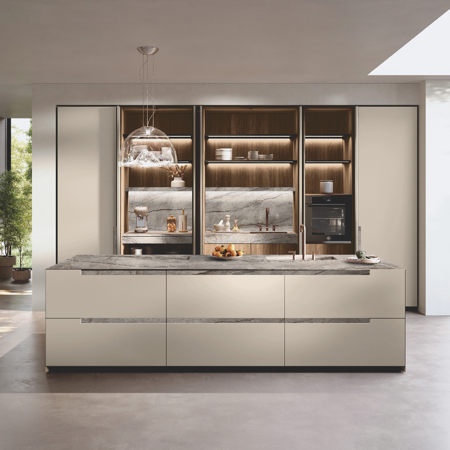 Bluna Maniglia Stone Kitchen Architecture Vol.3