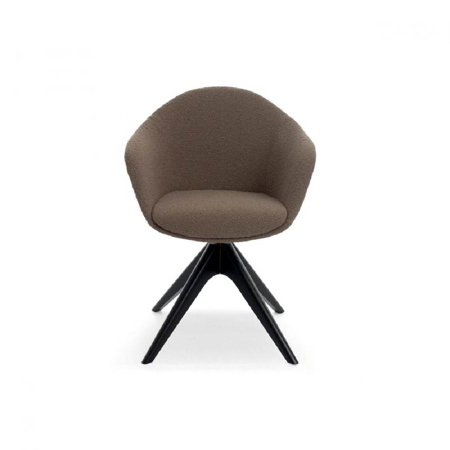 Woody Armchair L17 Swivelling