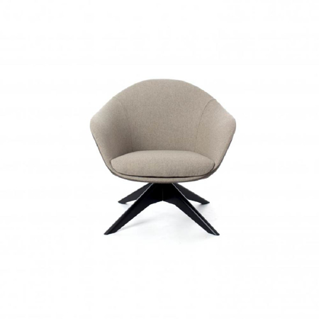 Woody Lounge Armchair L21 Swivelling