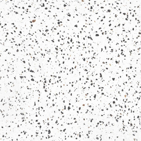 Outdoor Italian Tile Terrazzo White Black 12" x 24" 3/4" Rectified