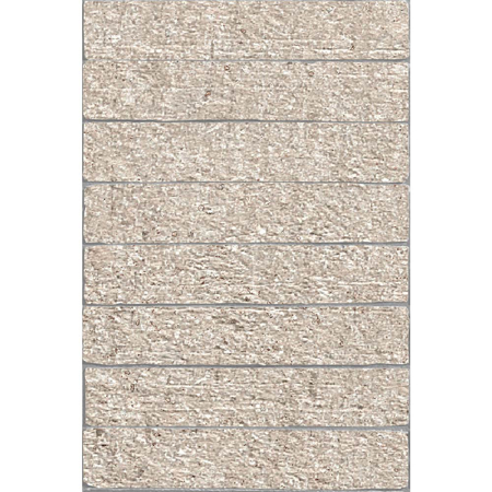 Italian Porcelain Mosaic Terra Crea Corda 8" x 12" 3/8"