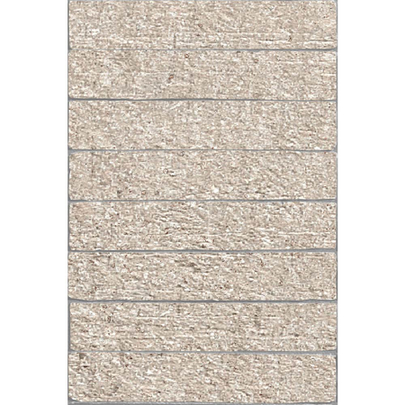 Italian Porcelain Mosaic Terra Crea Corda 8"X12" 3/8"