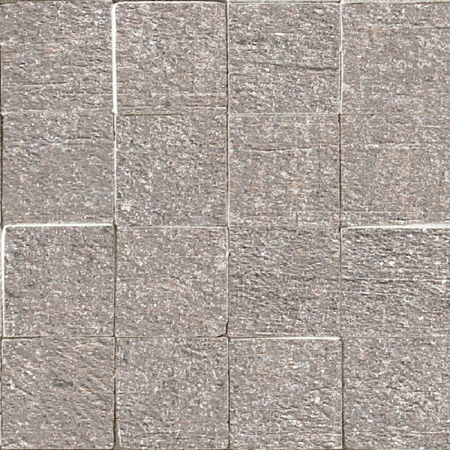 Italian Porcelain Mosaic Terra Crea Limo 12" x 12" tessere 3" x 3"