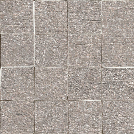 Italian Porcelain Mosaic Terra Crea Limo 12"X12" tessere 3"X3"