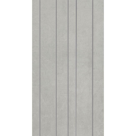 Italian Porcelain Mosaic Prima Materia Cemento Stick Mix 8 1/4" x 16" 3/8" Natural