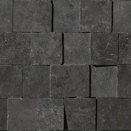 Italian Porcelain Mosaic Le Reverse Nuit Muro 3D 11 1/2" x 13"