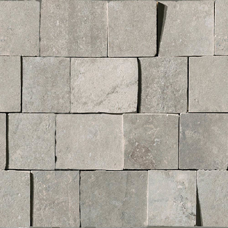 Italian Porcelain Mosaic Le Reverse Dune Muro 3D 11 1/2"X13"