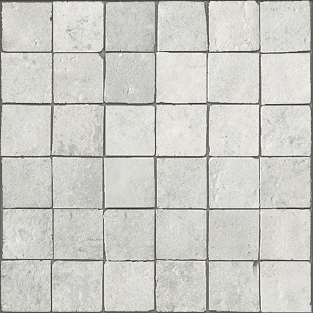 Italian Porcelain Mosaic Le Reverse Opal 12"X12" 3/8" Natural