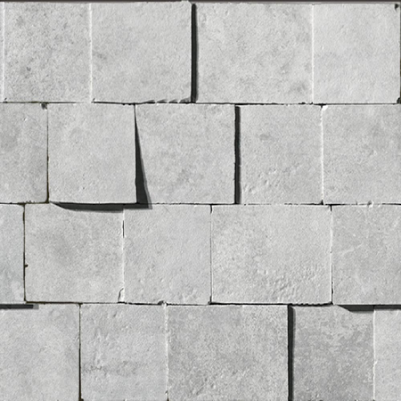 Italian Porcelain Mosaic Le Reverse Opal Muro 3D 11 1/2" x 13"