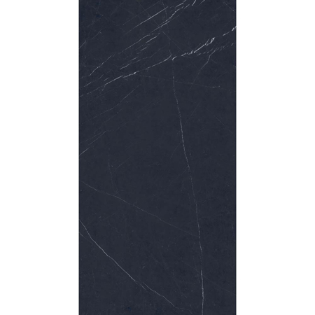 Italian Porcelain Tile Black Marquinia 30" x 60" 1/4" Silky