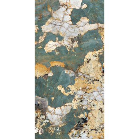 Italian Slab Patagonia Emerald Face B 64” x 128” 1/2" Porcelain Lux