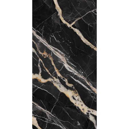 Italian Slab Golden Carbon Face A 64” x 128” 1/2" Porcelain Soft