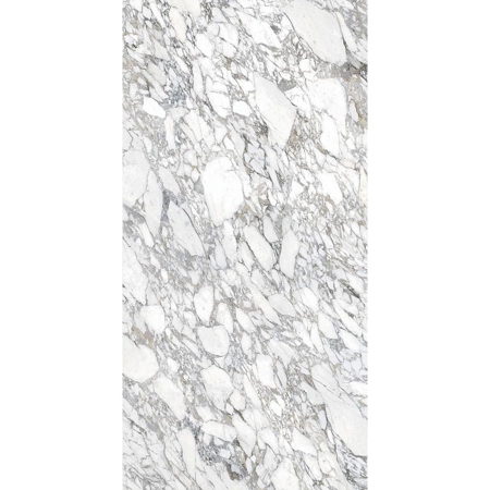 Italian Slab Bianco Vagli Face A 64” x 128” 3/4" Porcelain FullVein Lux 3D