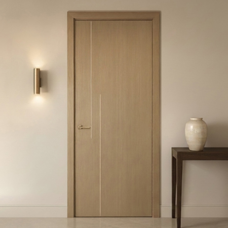 Modern Interior Door White Oak EON 2'-8" x 6'-8" Universale
