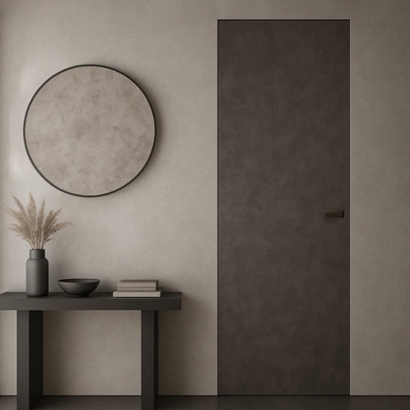 Invisible Hinge Door Filo Muro Concreto 2'-6" x 8'-0"