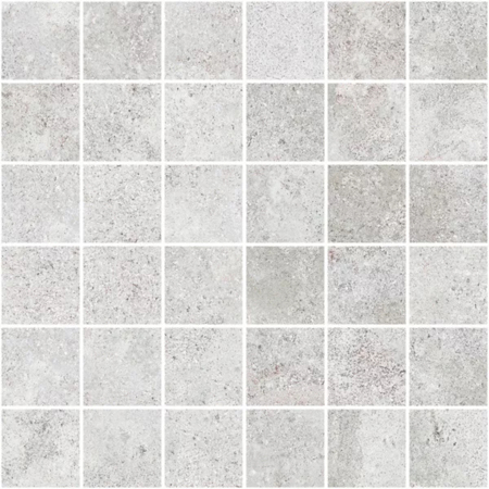 Mosaic Sullivan White 12"x12" Natural Finish