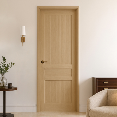 White Oak Interior Door Urban Classico 2'-8" x 8'-0" Pre-Hung Left