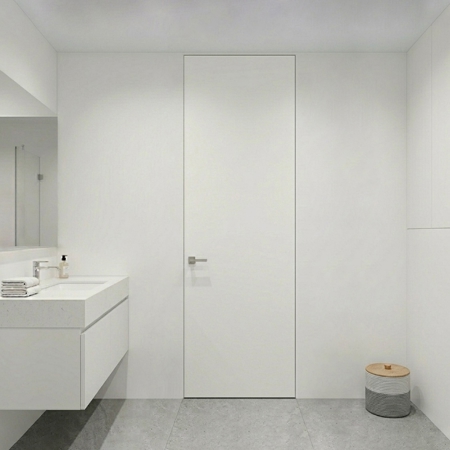 Flush With Wall Door Frame System INFINII X55 3'-0" x 6'-8" Universal