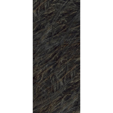 Large Format Italian Slab Vitrum Black 64" x 128" 1/2" Glossy