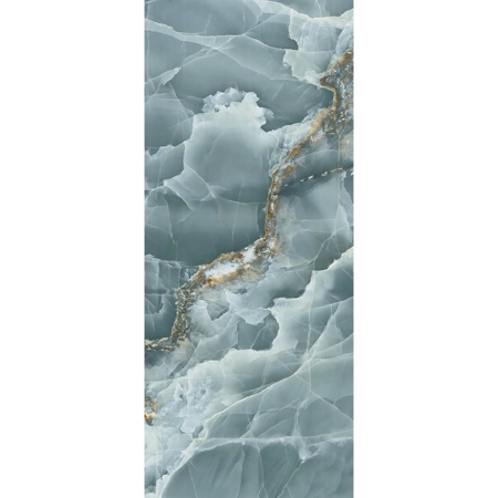 Large Format Italian Slab Onyx Green 64" x 128" 1/2" Glossy