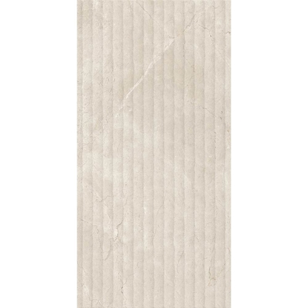 Dakota Relief Cream 24" x 48", 3/8" Matt Porcelain tile