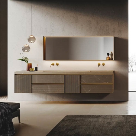 Avola Gres Modern Italian Bathroom Vanity