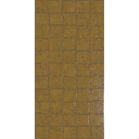 Abstra Ocre Blocks 20" x 40", 3/8" Glossy Porcelain Tile