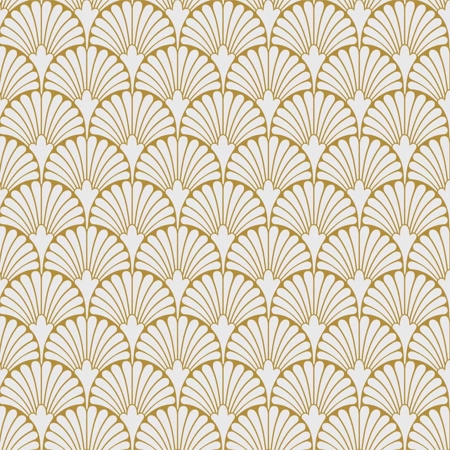 Art-Deco White Manhattan 12" x 12", 3/8" Natural Porcelain Tile