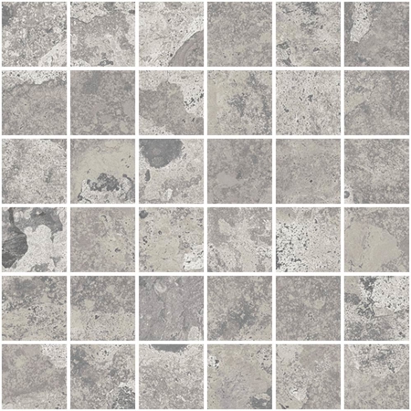 Mosaic Lava Ivory 12" x 12", 3/8" Natural Porcelain Tile