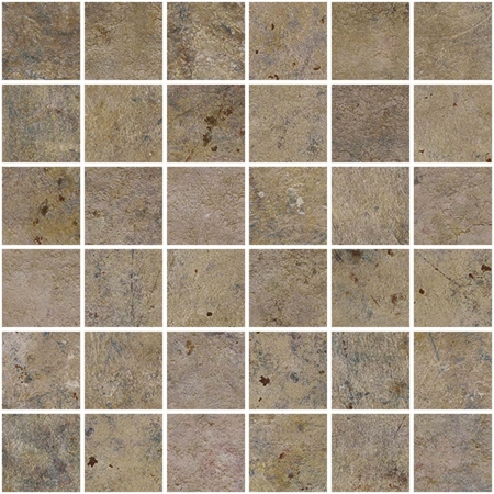 Mosaic Vulcano Blend 12" x 12", 3/8" Natural Porcelain Tile
